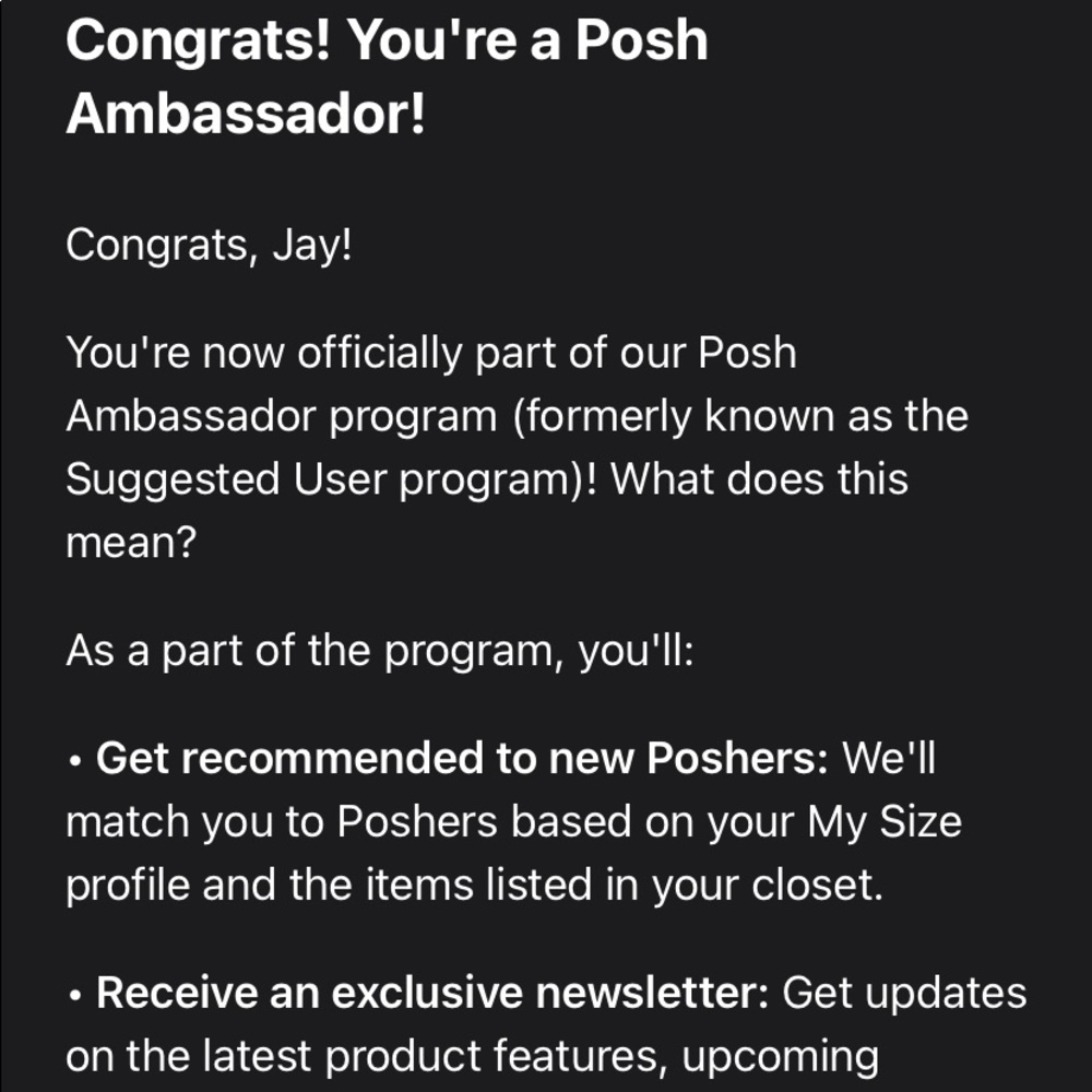 🎖🎖POSH AMBASSADOR ✨✨ - Picture 3 of 5